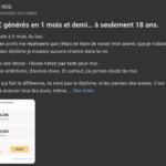 Jeune entrepreneur prouvant qu’il est possible de gagner de l argent avec l affiliation à 18 ans.