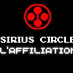 Logo du Digital Circle avec mention "Sirius Circle - L’affiliation", représentant le module d’affiliation IA pour créer un business à 0€.