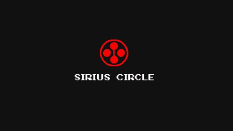 Logo rouge du programme sirius circle, formation IA francophone pour creer un business automatisé